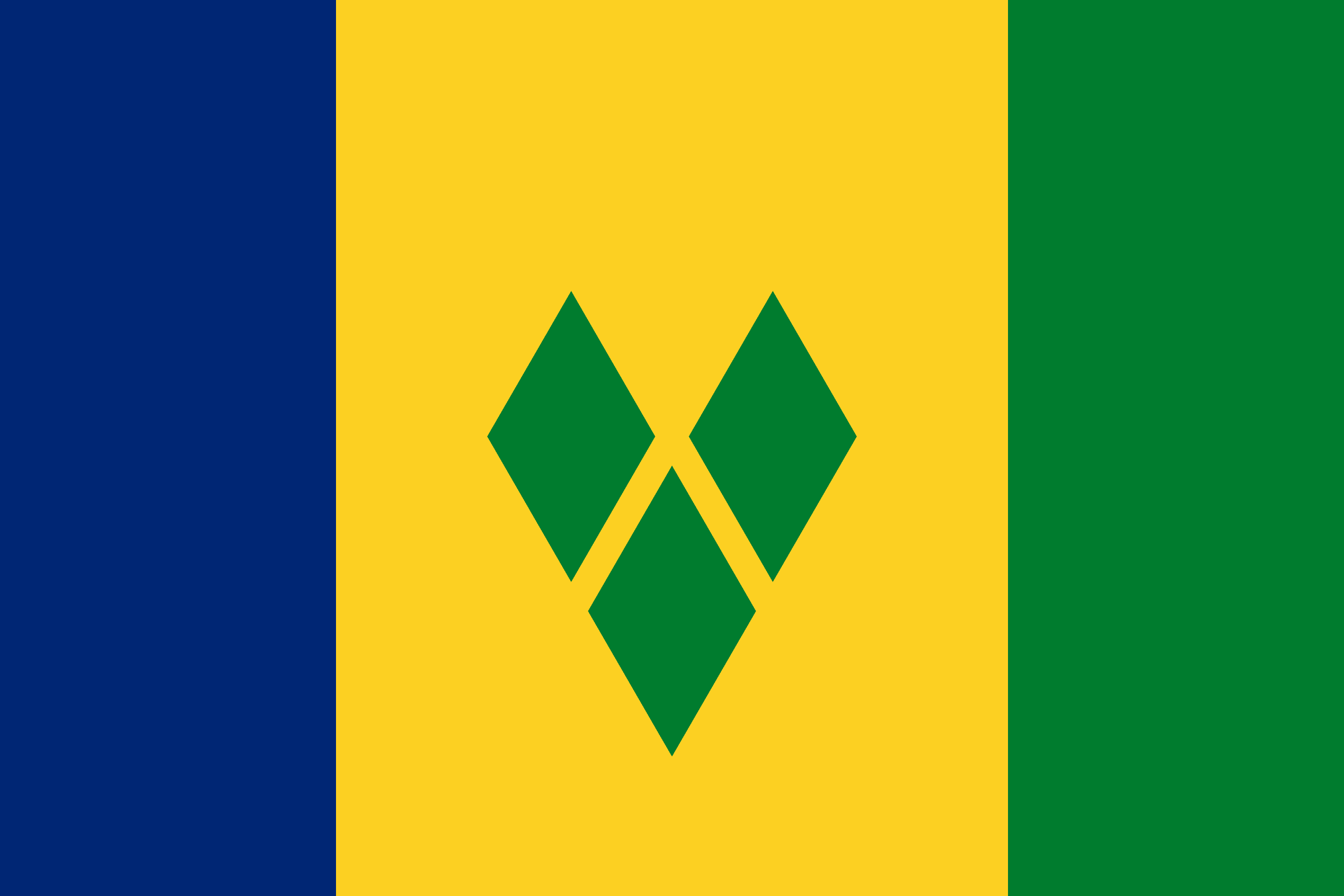 St Vincent and the Grenadines flag